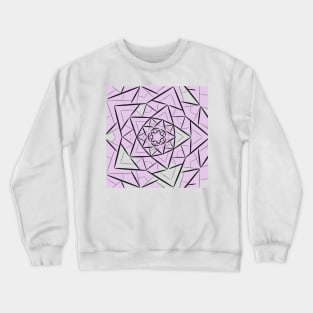 Lavender Amethyst Sparkle Crewneck Sweatshirt